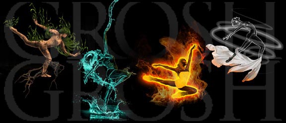 Dance Elements Backdrop Projection - Dance