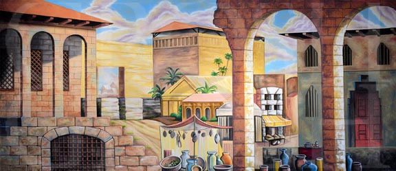 Backdrop Projection