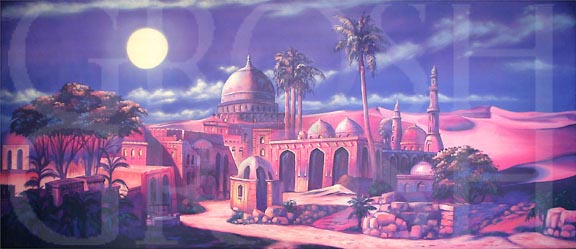 Backdrop Projection