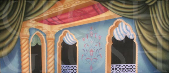 Backdrop Projection