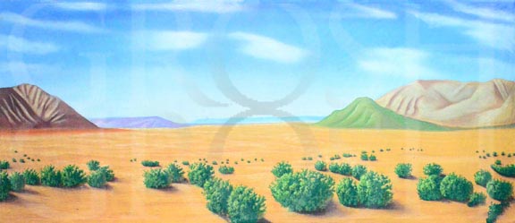 Backdrop Projection