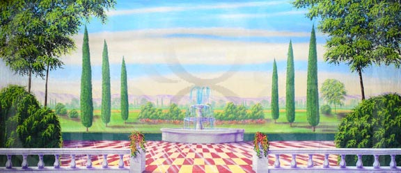Backdrop Projection
