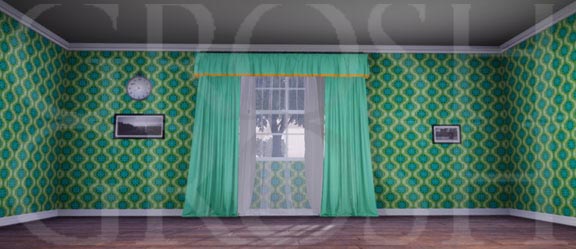 Hairspray Living Room Backdrop Projection