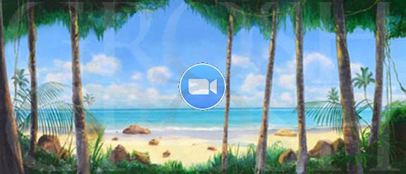 Madagascar Animated Backdrop Projections