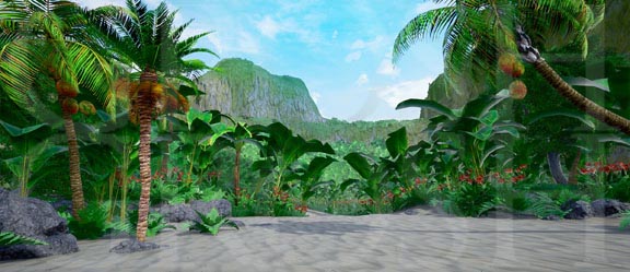 Backdrop Projection
