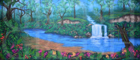 Backdrop Projection