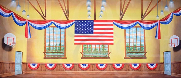 Backdrop Projection