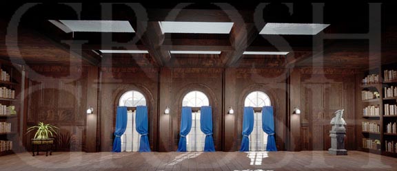 Backdrop Projection