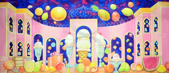 Backdrop Projection