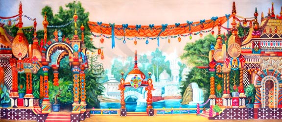 Backdrop Projection


