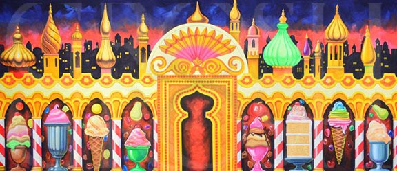 Nutcracker Backdrop Projections